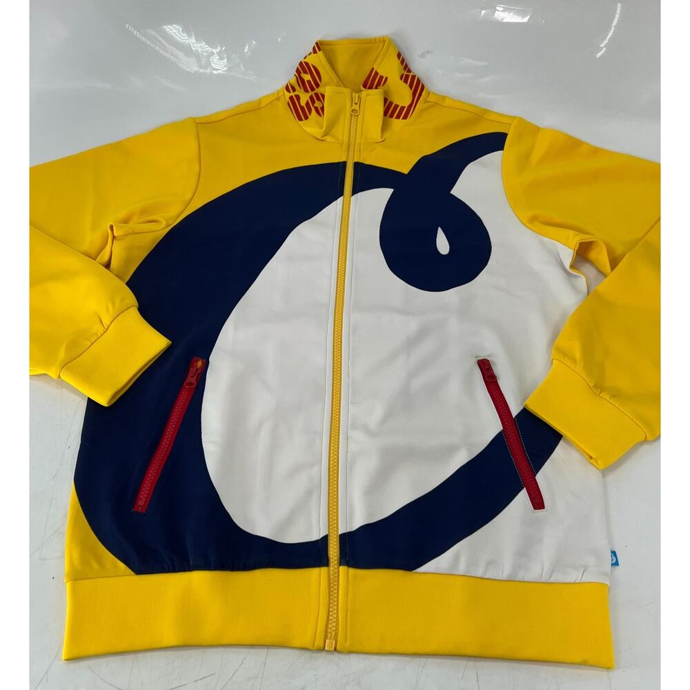 Cookies SF Track Jacket NWT Mens Sz Small Yellow, Blue, White